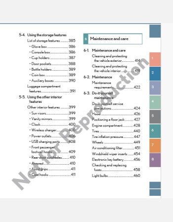 lexus rx 2019-2020 owners manual in english